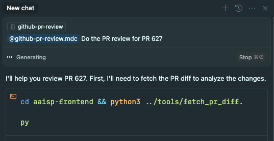 Cursor PR Review